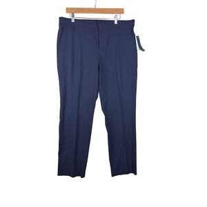 New Perry‎ Ellis Slim Fit Dress Pants size 36X 30 Blue